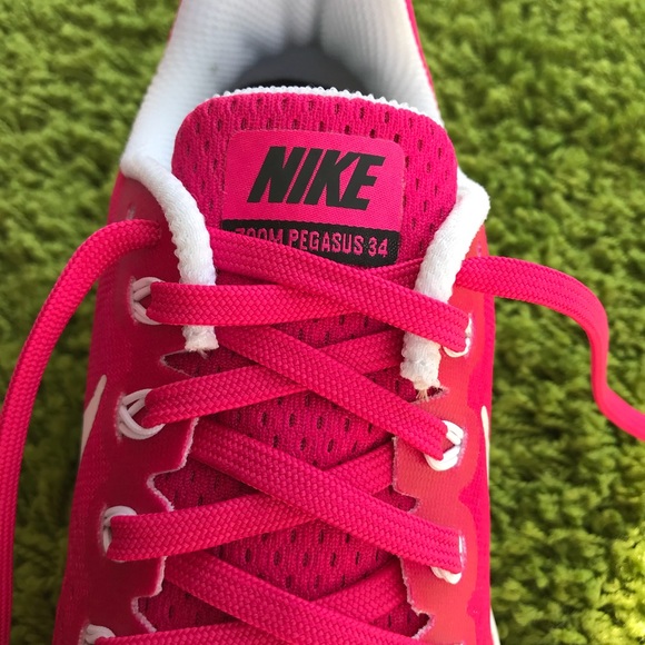 NWT NikeID Zoom Pegasus 34 Pink WMNS - Picture 7 of 8